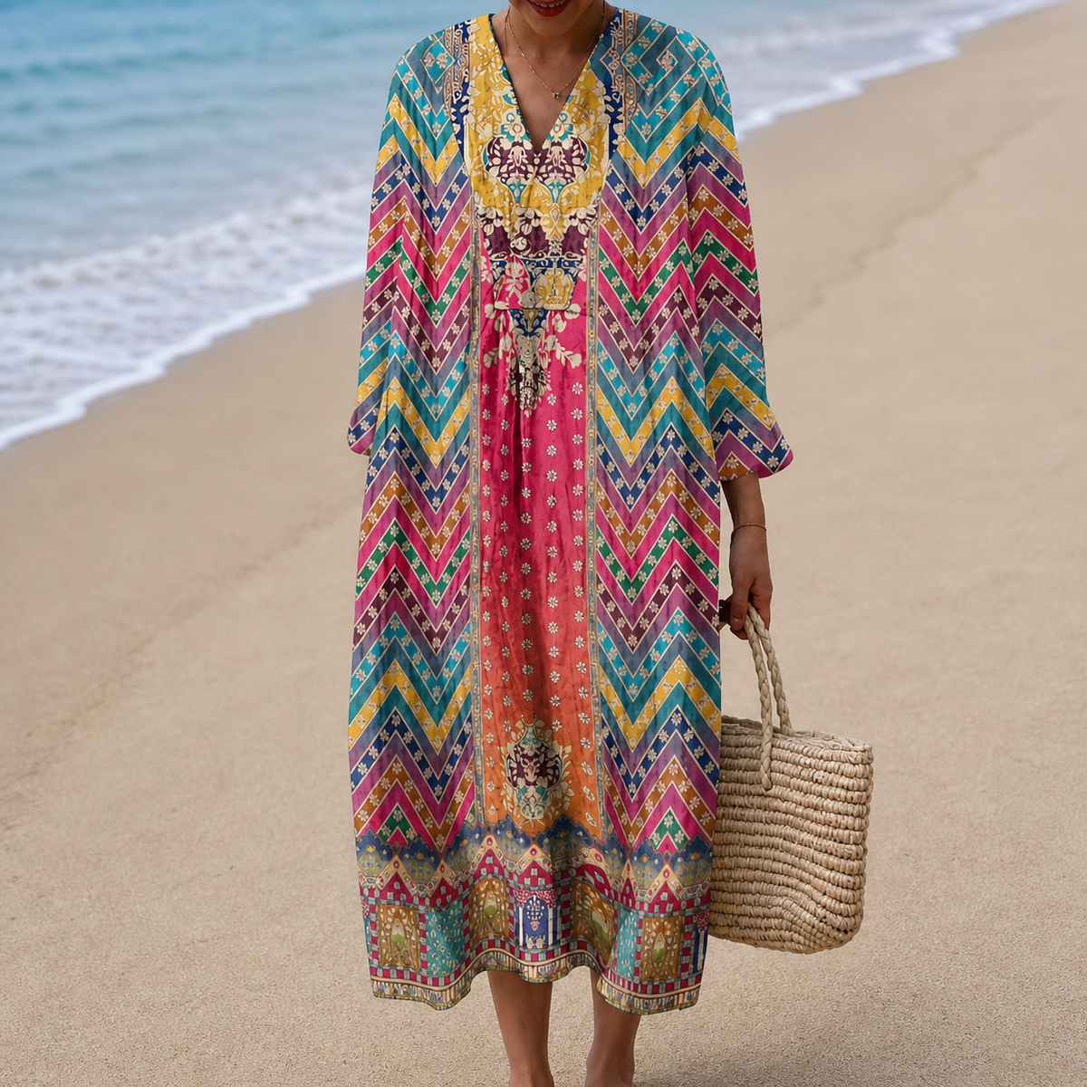 Vestido cómodo de verano
