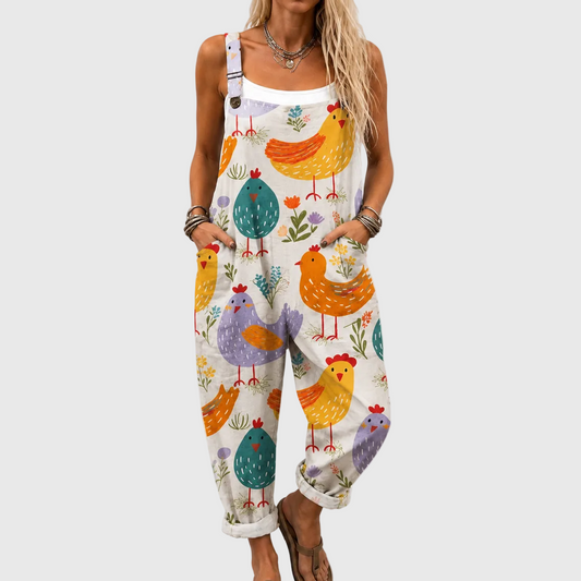 Peto estampado cómodo