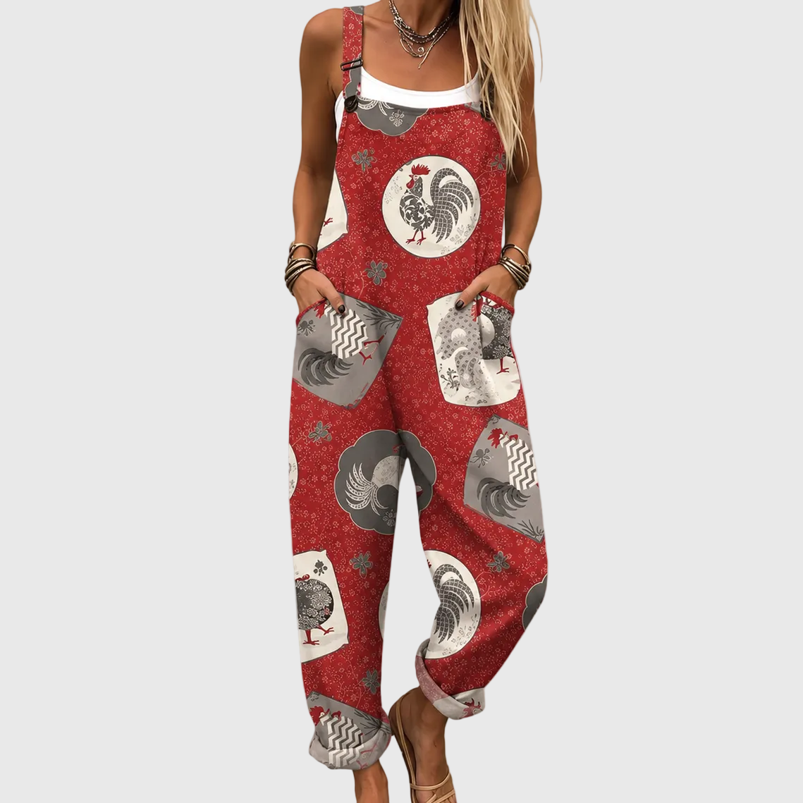 Peto estampado cómodo
