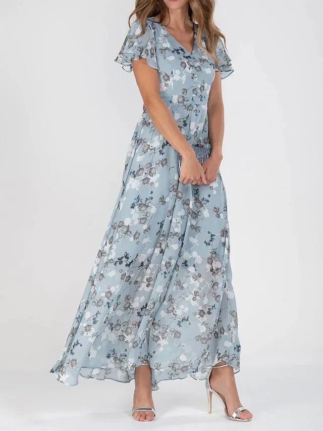 Zuri | Vestido elegante con túnica cubierta