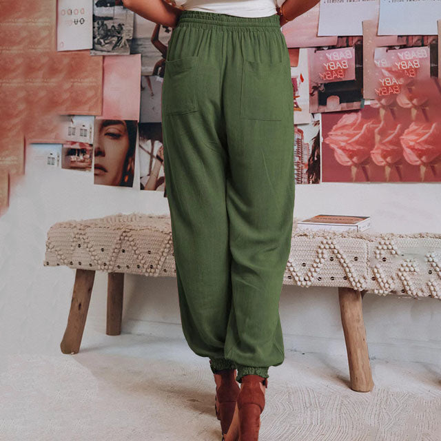 Kaeli – Pantalón elegante con cordón