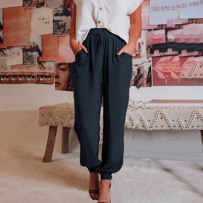 Kaeli – Pantalón elegante con cordón