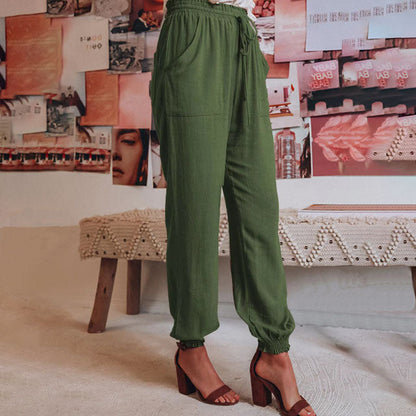 Kaeli – Pantalón elegante con cordón