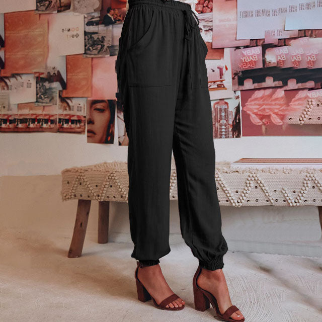 Kaeli – Pantalón elegante con cordón