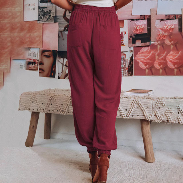 Kaeli – Pantalón elegante con cordón