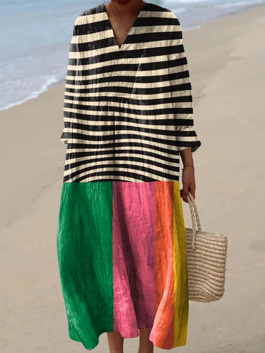 Sabina | Vestido ligero de verano con mangas largas