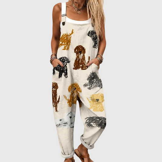 Peto estampado cómodo