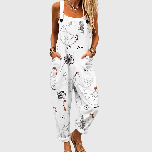 Peto estampado cómodo