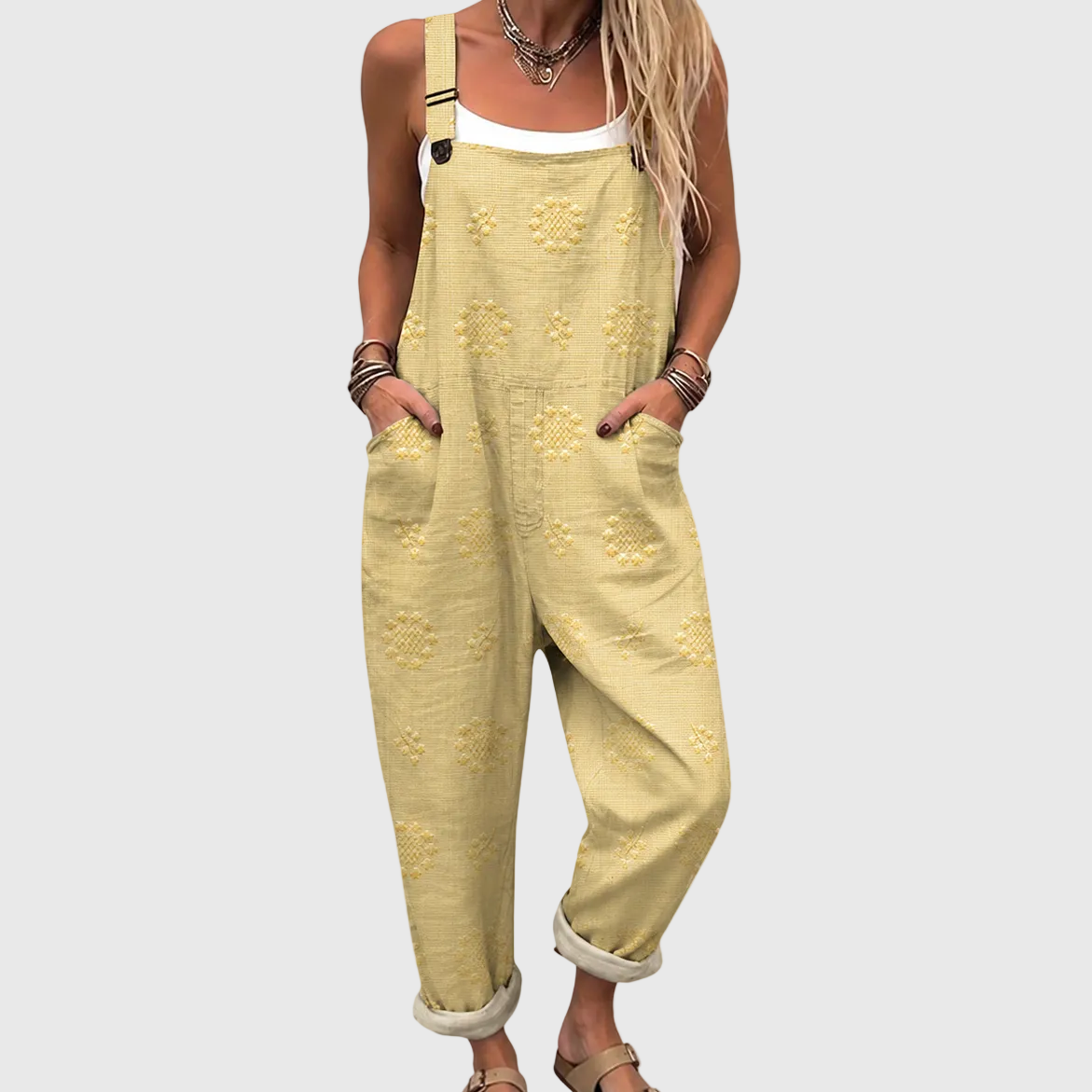 Peto estampado cómodo