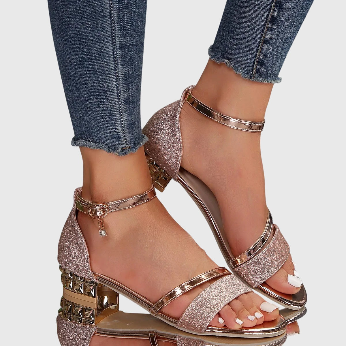 Alison™ | Sandalias ortopédicas de tacón