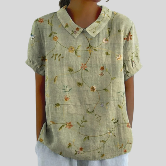 Isabelle | Blusa campestre floral