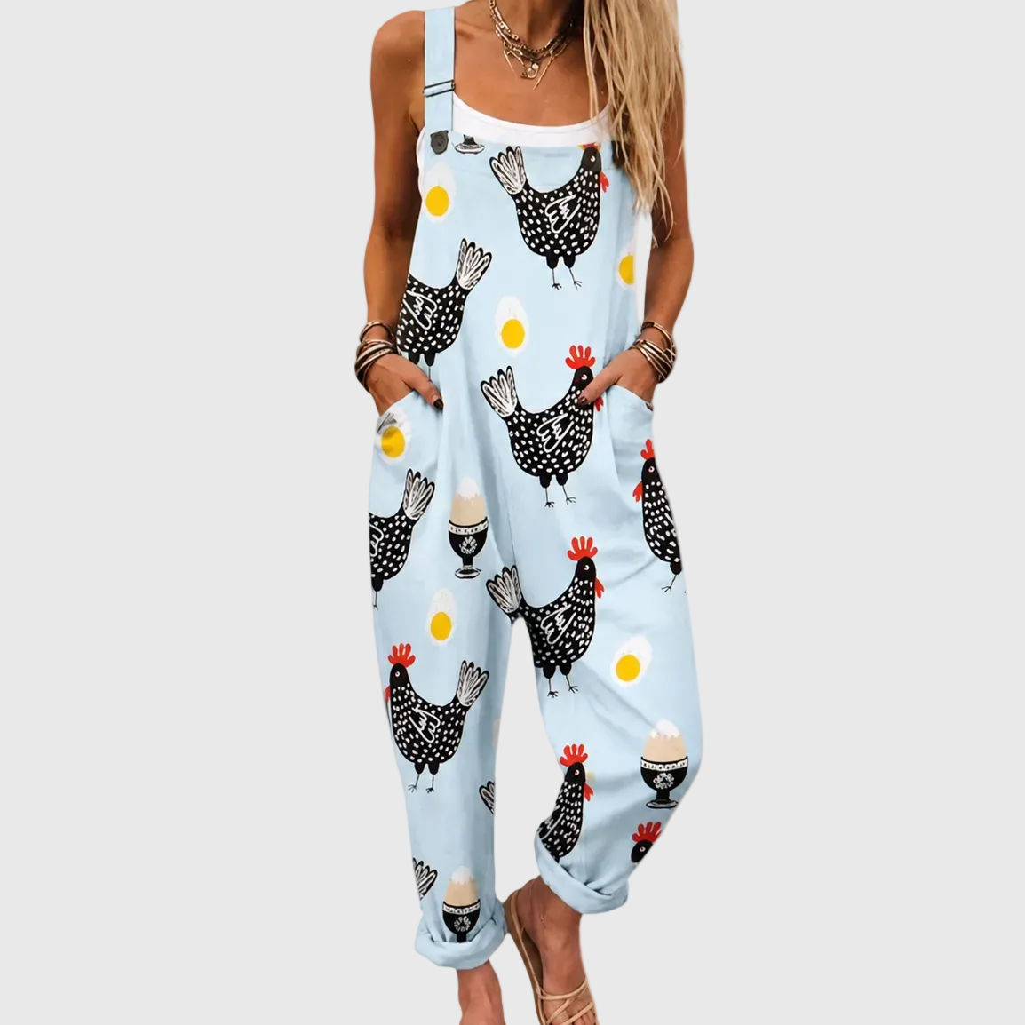 Peto estampado cómodo