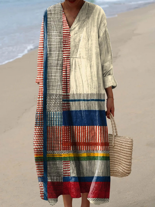 Noella | Vestido ligero de verano con mangas largas