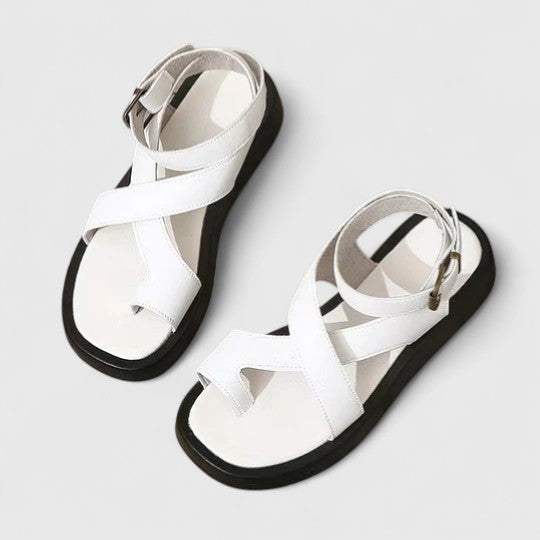 Sandalias elegantes de lana