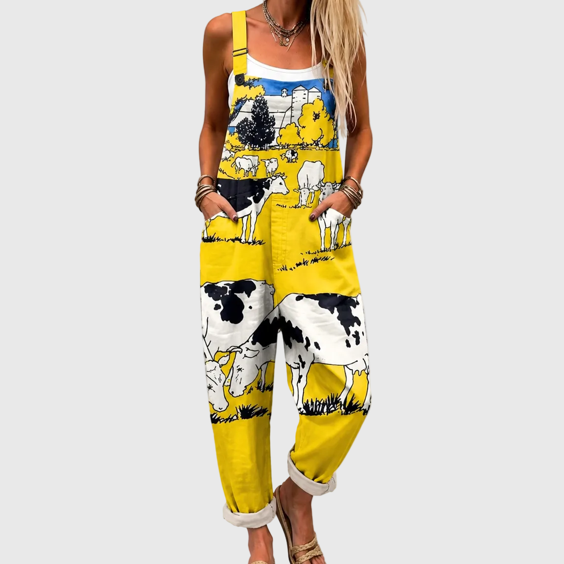 Peto estampado cómodo
