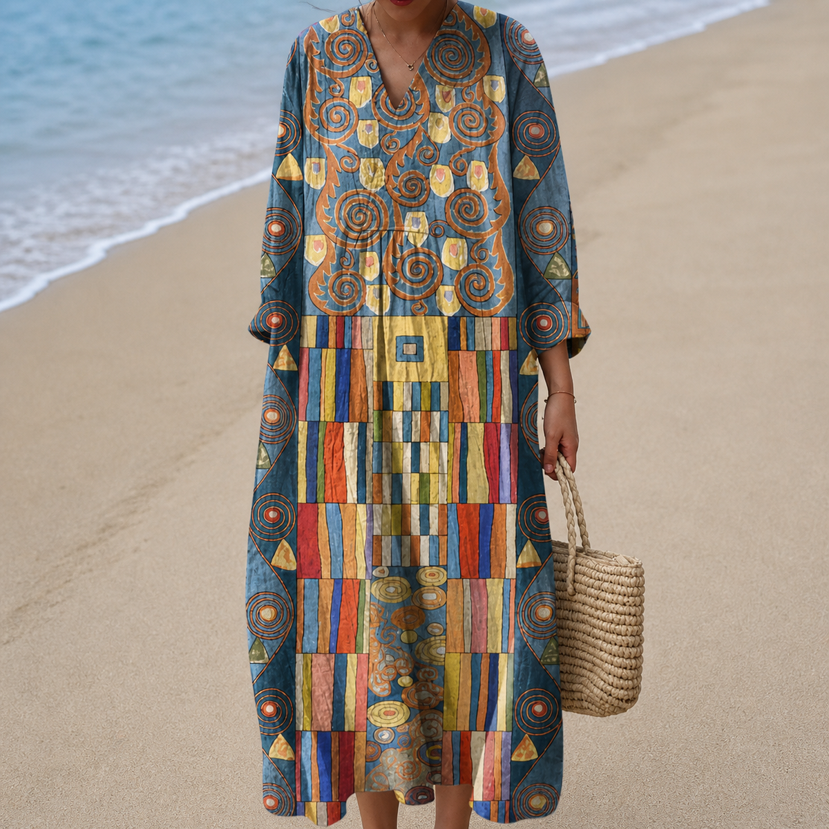 Vestido cómodo de verano