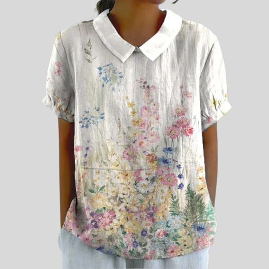 Lisiana | Blusa de jardín de flores