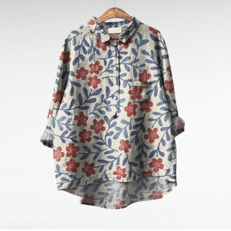 Sérafina | Blusa floral artística