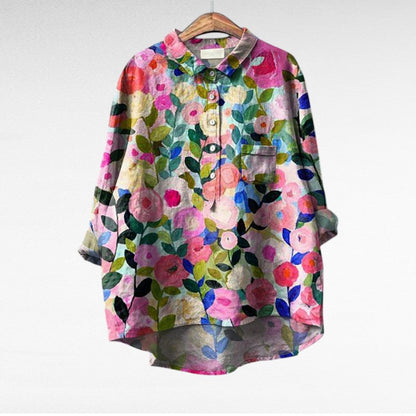 Sérafina | Blusa floral artística