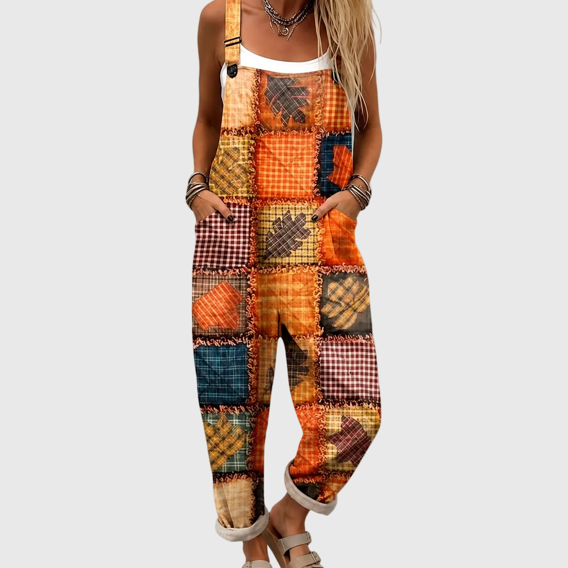 Peto estampado cómodo