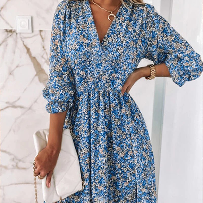 Sunna - Elegante vestido floral