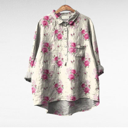 Sérafina | Blusa floral artística