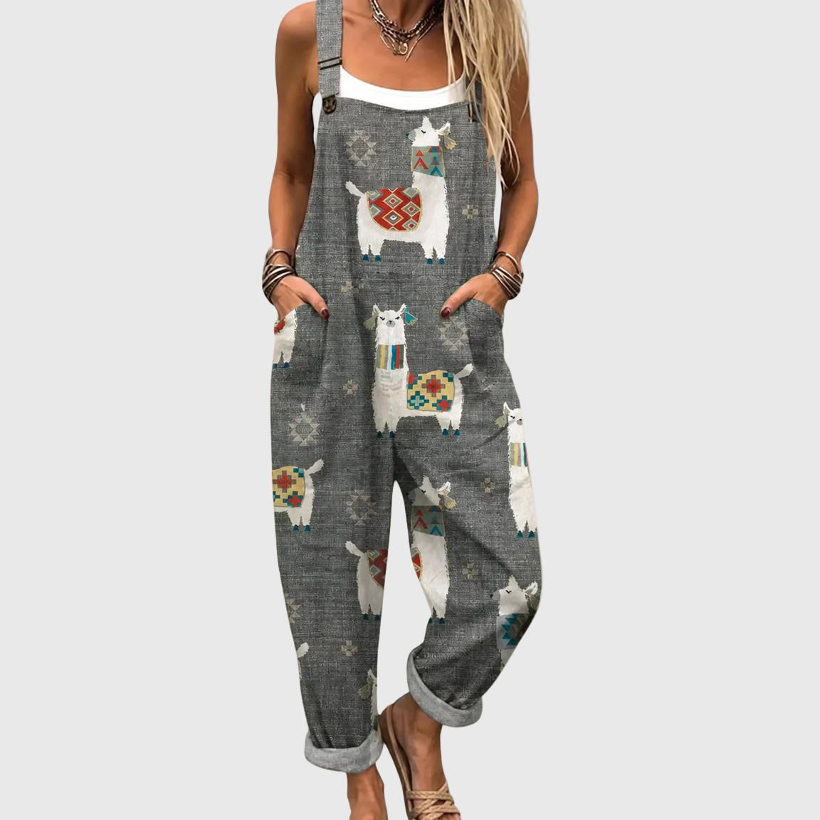 Peto estampado cómodo