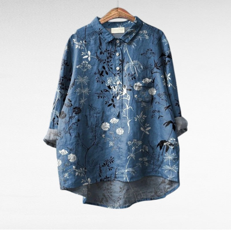 Sérafina | Blusa floral artística