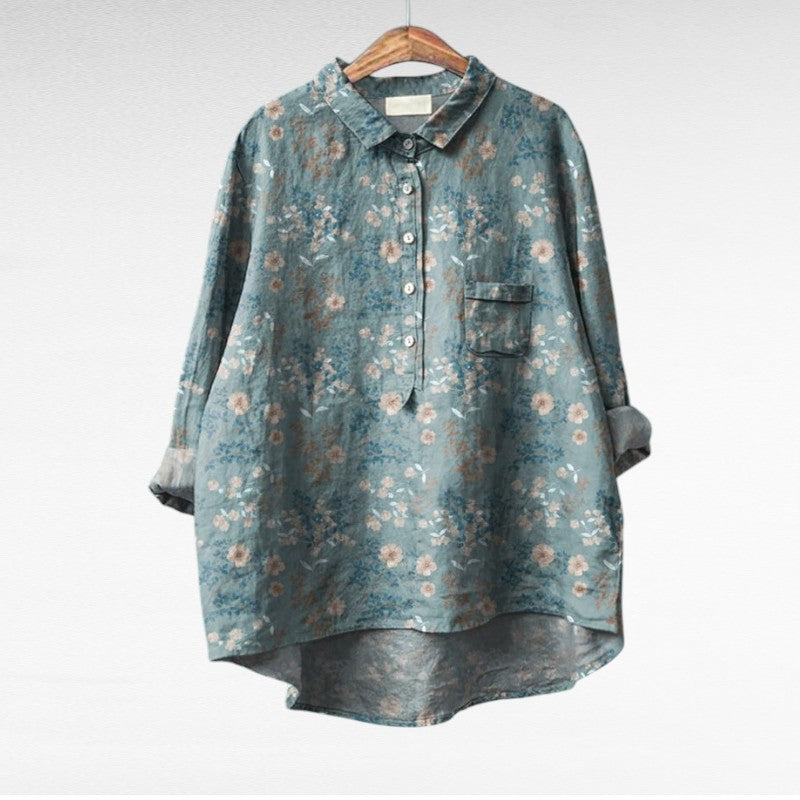 Sérafina | Blusa floral artística