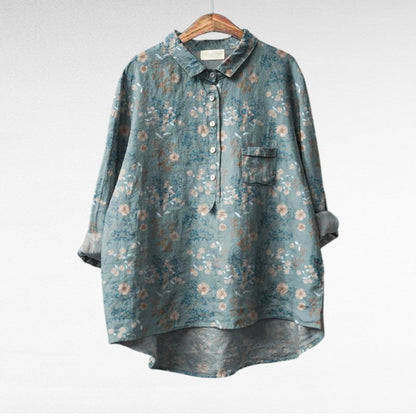 Sérafina | Blusa floral artística