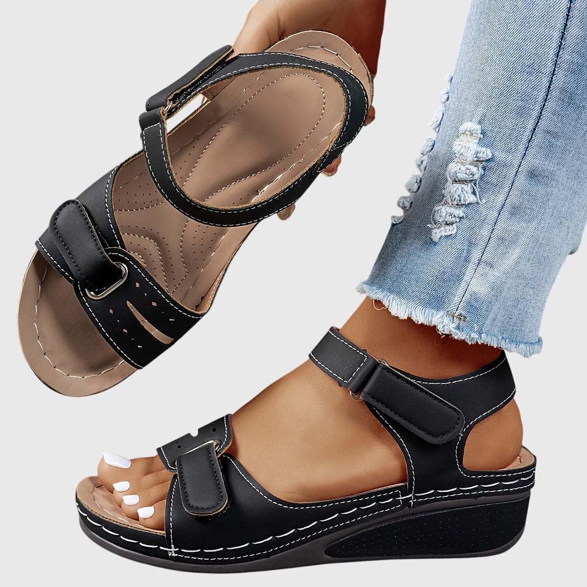 Crystal™ | Sandalias ortopédicas cómodas