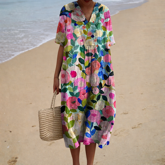 Vestido cómodo de verano