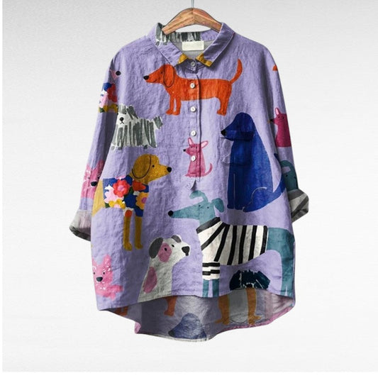 Lison | Blusa con estampado de animales