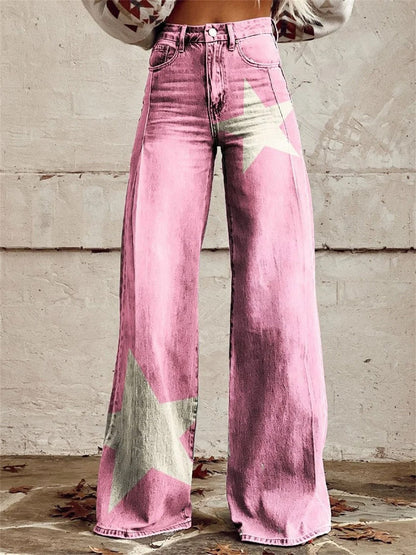 Mia™ - Pantalones acampanados de talle alto
