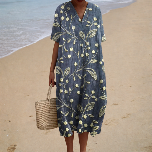 Elora | Vestido midi bohemio