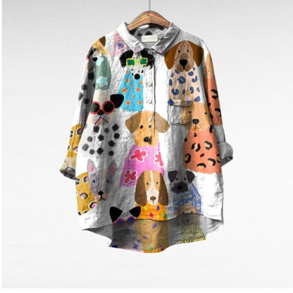 Lison | Blusa con estampado de animales