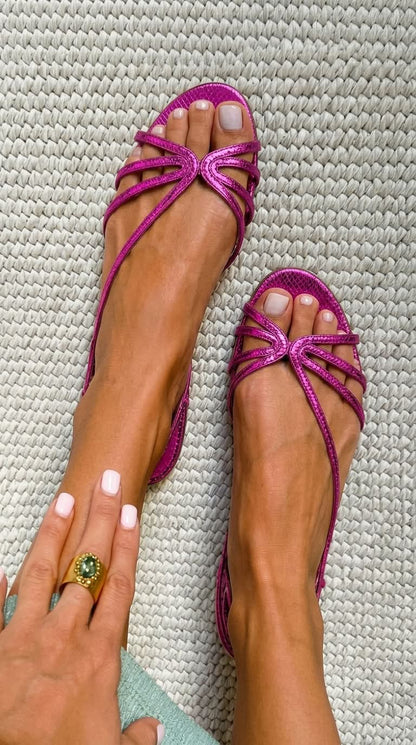 Sandalias Ginevra Dorado Elegancia de verano