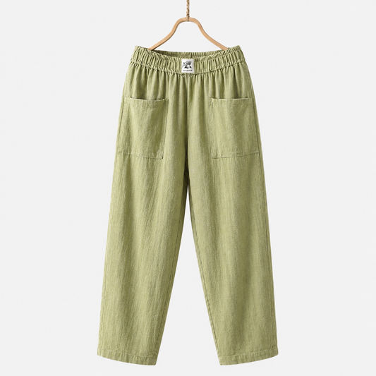 Alyra - Pantalón Relajado con Bolsillos