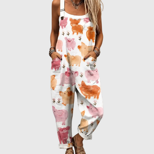 Peto estampado cómodo