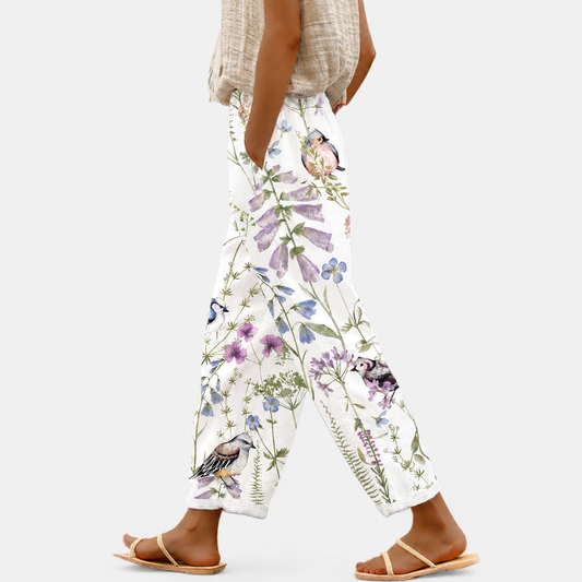 Pantalones de salón diarios para mujer