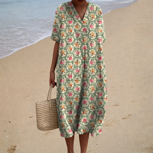 Josephine | Vestido floral retro