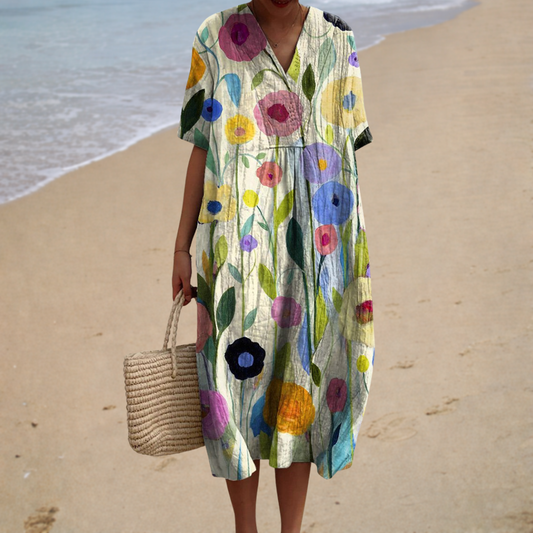 Vestido cómodo de verano