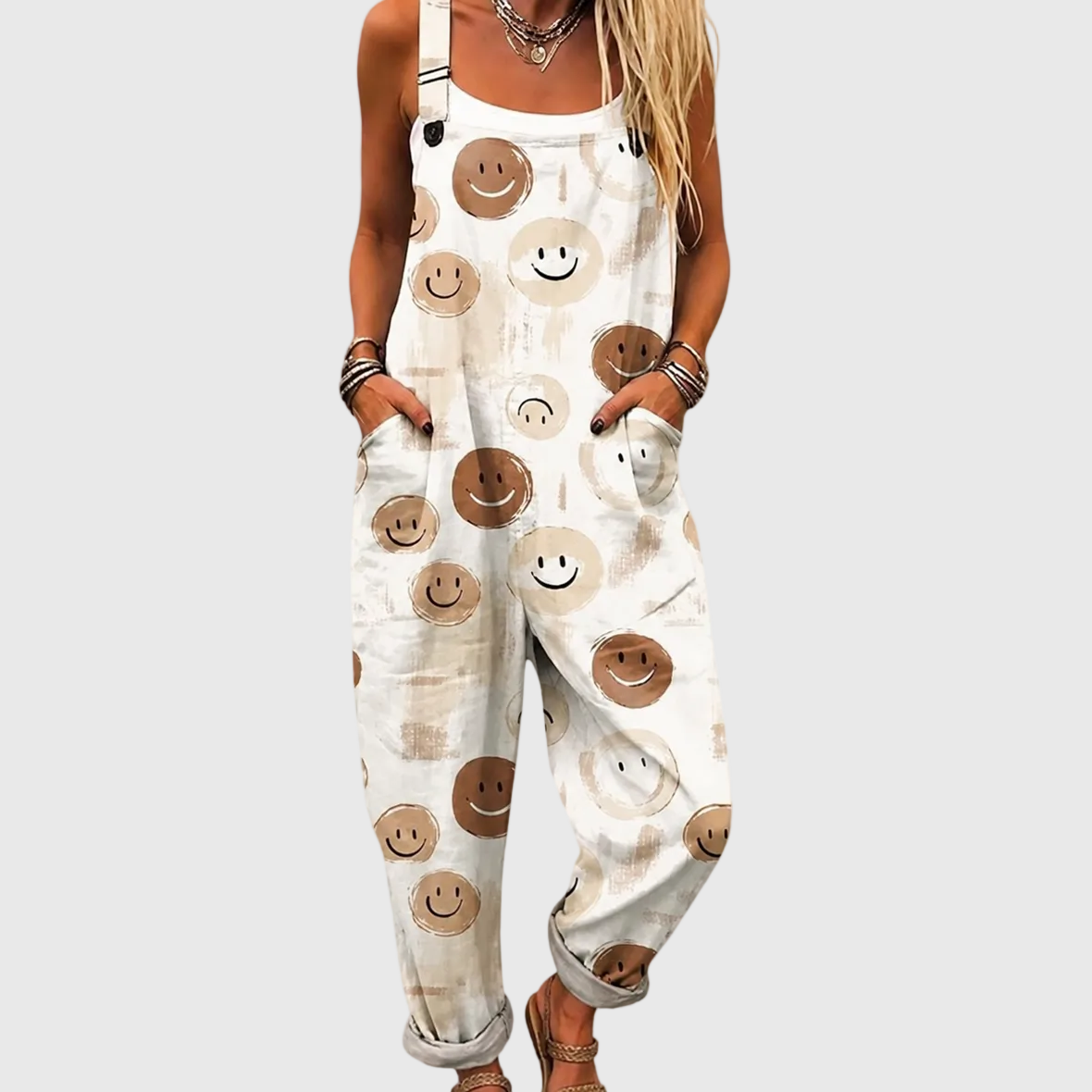 Peto estampado cómodo