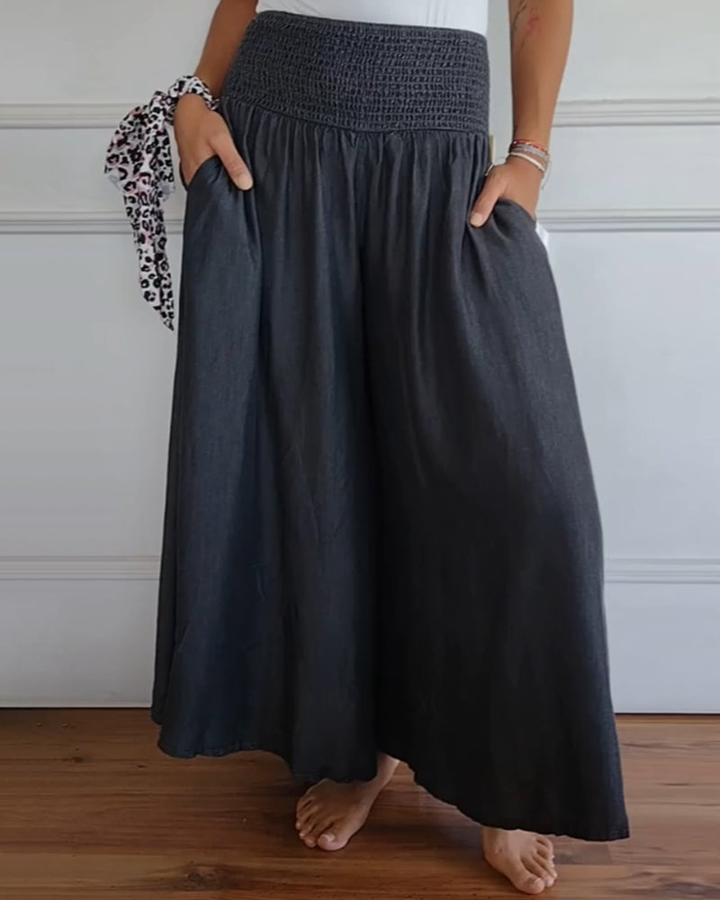 MIRA - Pantalón con cintura elástica