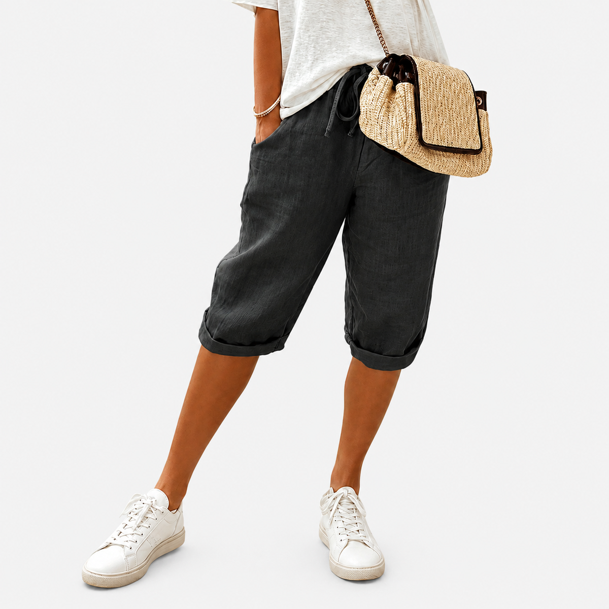 Pantalones cortos cómodos y elegantes