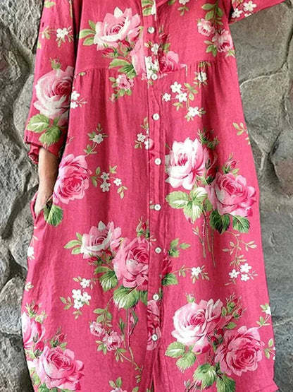 Maddie | Vestido de arte floral