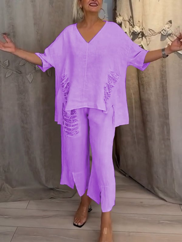 BIANCA | Elegante conjunto de dos piezas para los días soleados de verano