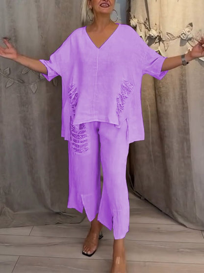 BIANCA | Elegante conjunto de dos piezas para los días soleados de verano