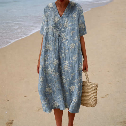 amandina | Vestido midi bohemio