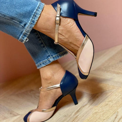 Verena | Zapatos de tacón con tira en T